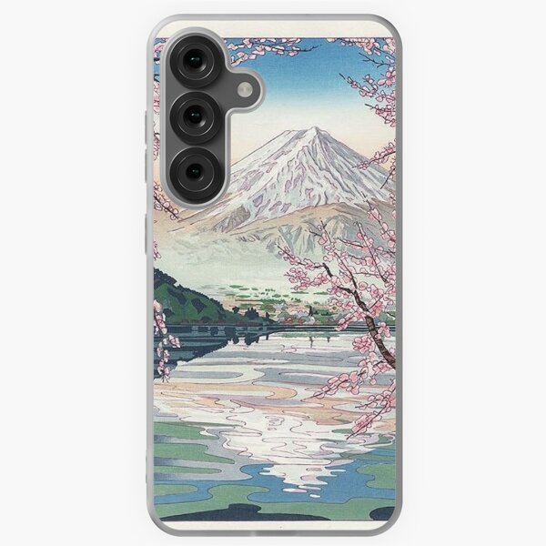 Item preview, Mount Fuji Cherry Blossom designed and sold by pinkbabygirl.
