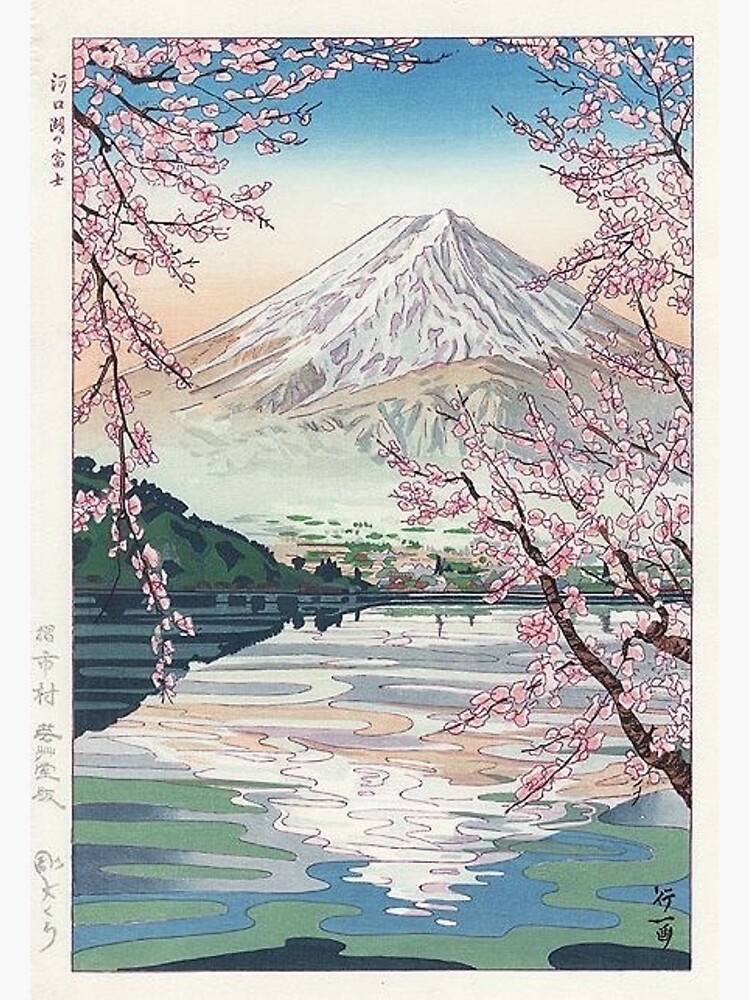 Mount Fuji Cherry Blossom by pinkbabygirl
