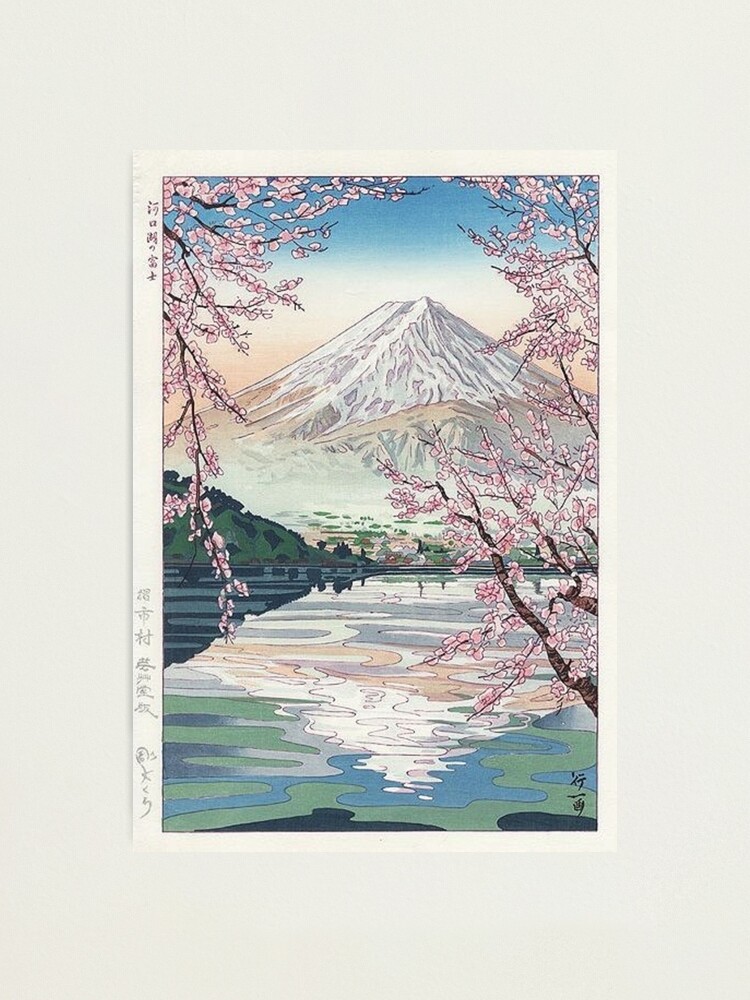 Alternate view of Mount Fuji Cherry Blossom Photographic Print