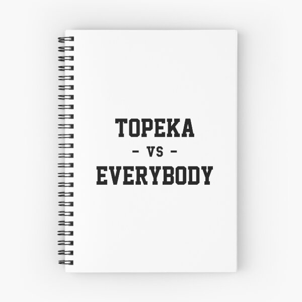 Artikelvorschau, Topeka gegen alle entworfen und verkauft von heeheetees.
