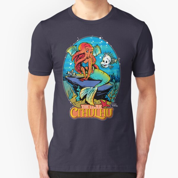 The Little Cthulhu Slim Fit T-Shirt