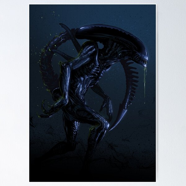 "Xenomorph" Poster for Sale by Nikita Abakumov Redbubble