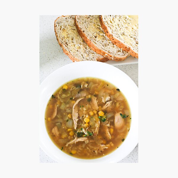 Chicken Soup Photographic Print