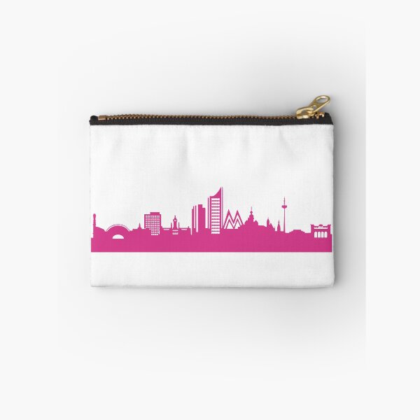 Item preview, Leipzig skyline pink designed and sold by 44spaces.
