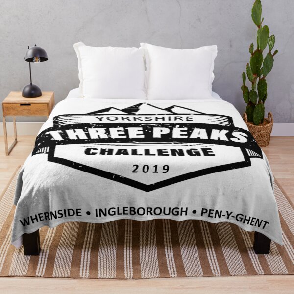 Item preview, Yorkshire 3 Peak Challenge Emblem (Black) designed and sold by MartineMeeka.