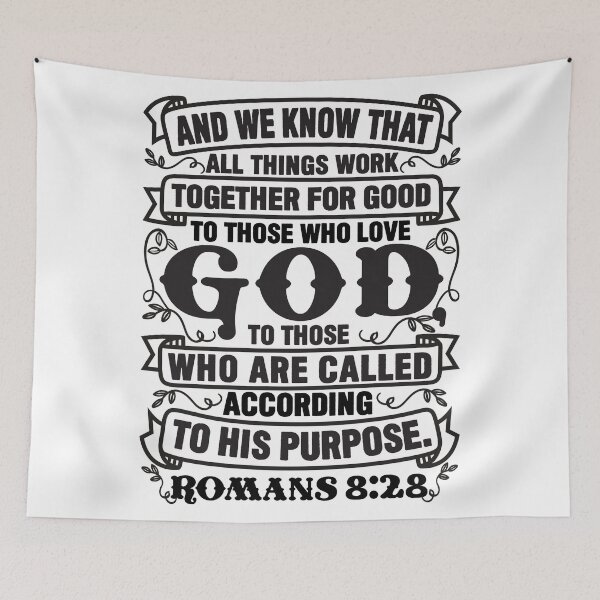 Item preview, Romans 8:28 designed and sold by plushism.