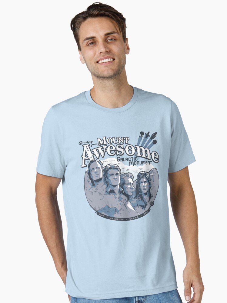 Thumbnail 2 of 7, Essential T-Shirt, Mt. Awesome designed and sold by RibMan.