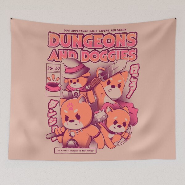 Item preview, Dungeon and Doggies designed and sold by Ilustrata®.
