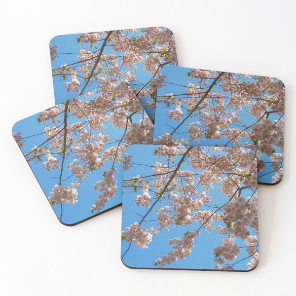 Item preview, Cherry Blossoms and Blue Sky at Kew Gardens 2019 designed and sold by ellenhenry.