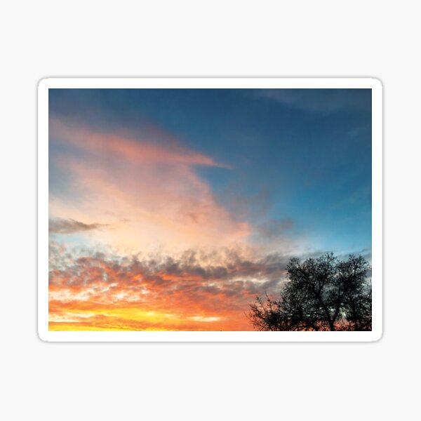 Colors of the Sky by Jerald Simon (Music Motivation - musicmotivation.com) Sticker