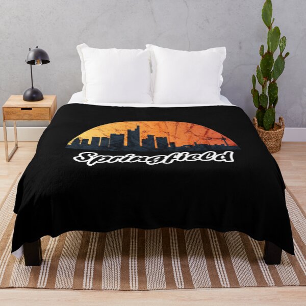 Item preview, Springfield Illinois skyline sunset designed and sold by titanosdesign.