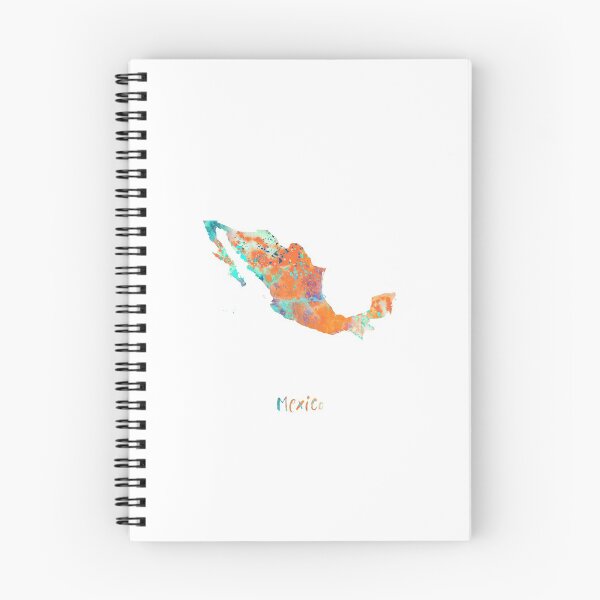 Item preview, Mexico map, Mexico designed and sold by Rosaliartbook.