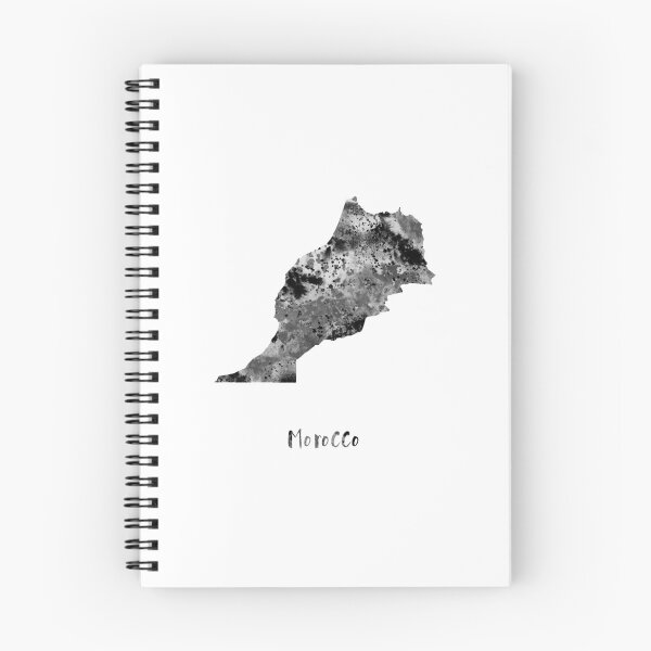 Item preview, Morocco map, Morocco designed and sold by Rosaliartbook.
