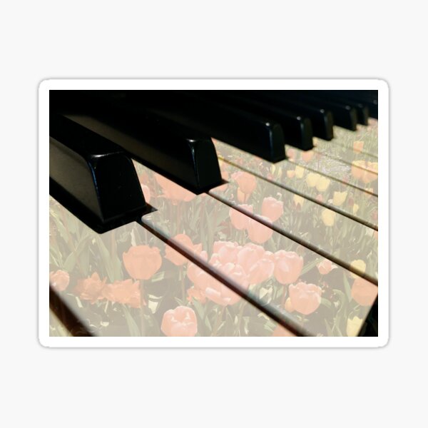 Spring Time in the Studio by Jerald Simon (Music Motivation - musicmotivation.com) Sticker