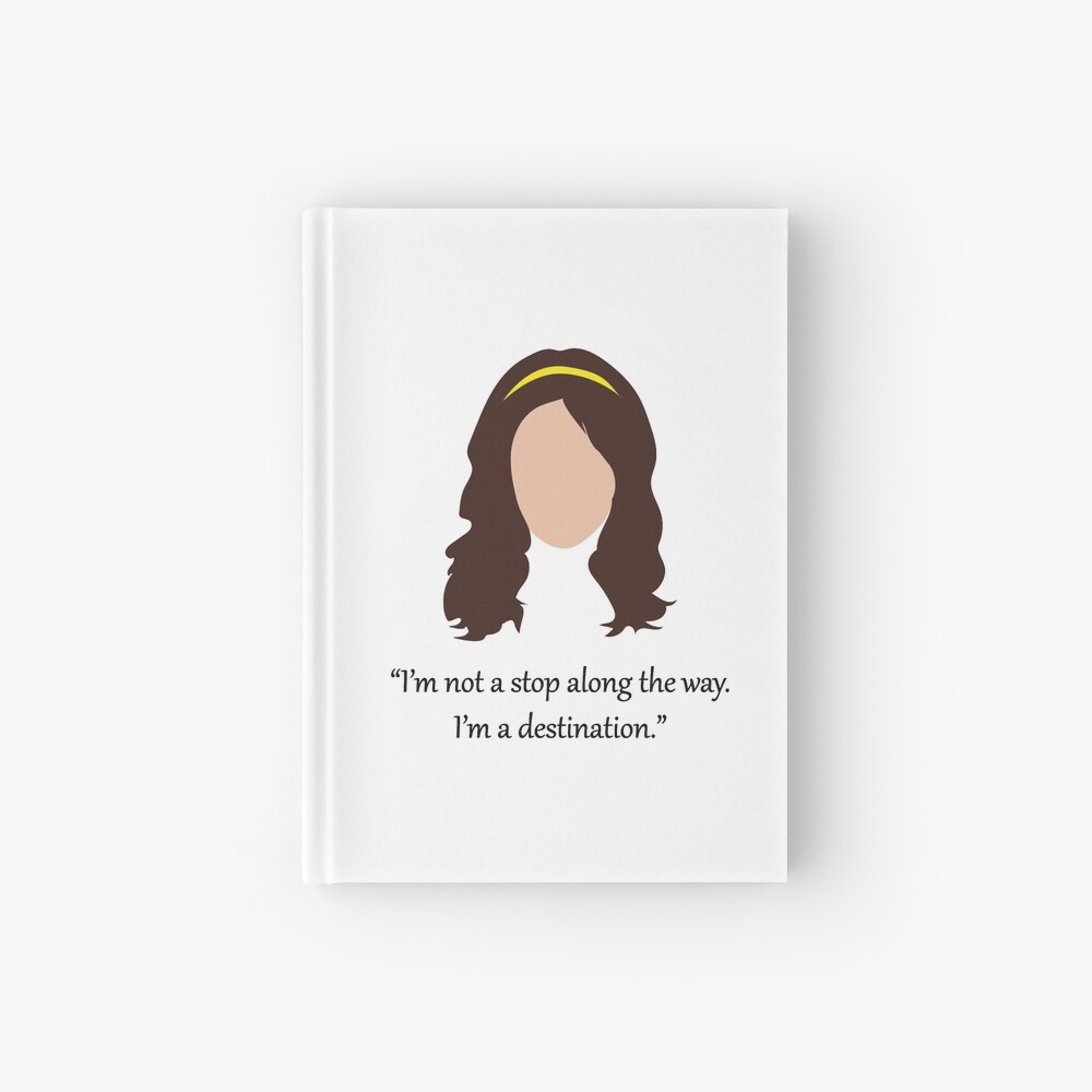 Blair Waldorf Quote I Gossip Girl Hardcover Journal By Rachelsls Redbubble