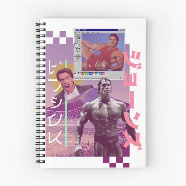 Item preview, Arnold Schwarzenegger 80s Vaporware Meme Aesthetic Retro  designed and sold by meme-dreamer.