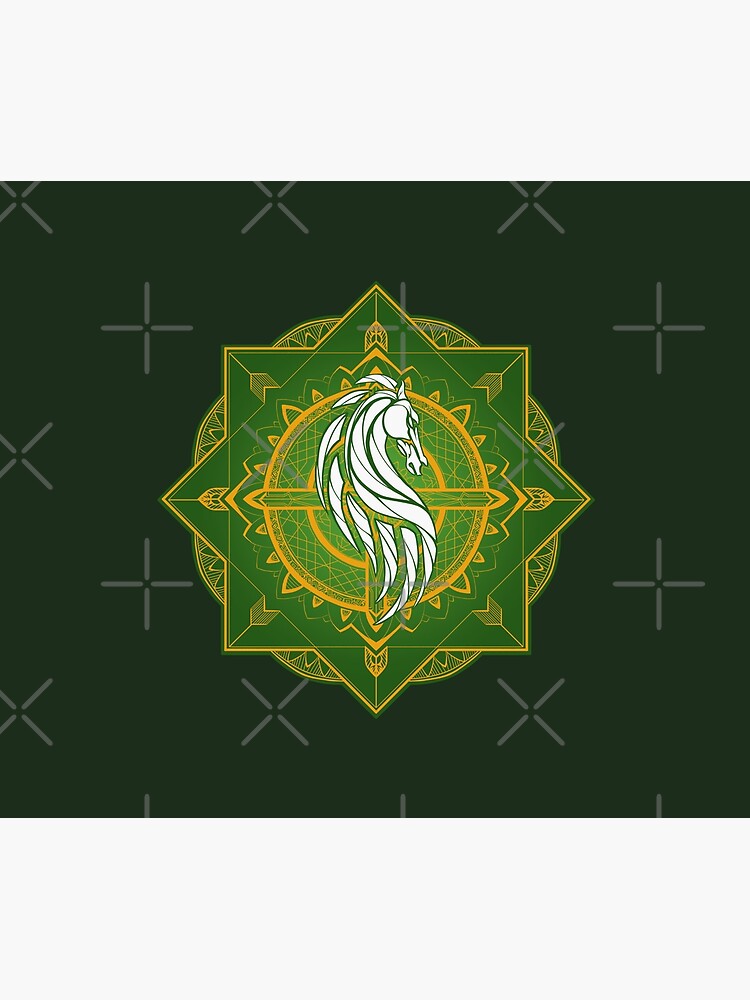 Rider of Rohan (Heraldic Colours) by njonestees