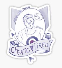 Hot Mess Disaster(tm) Sticker