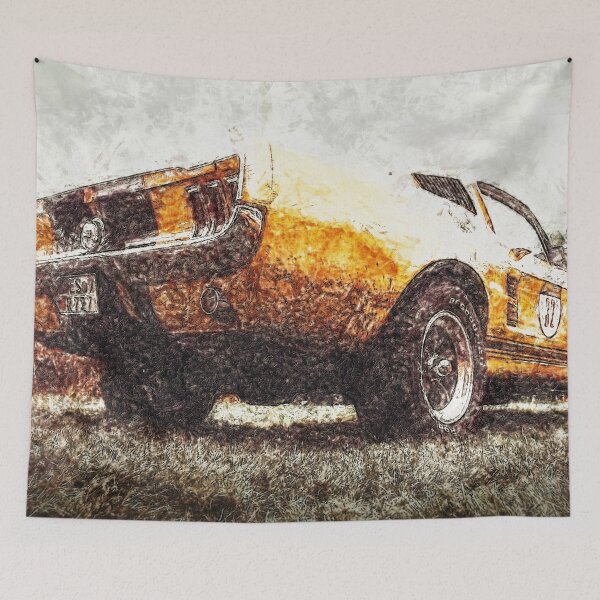 Item preview, Under the Ford Mustang designed and sold by coolArtGermany.