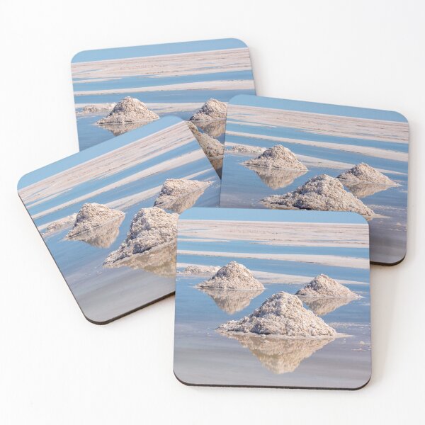 Item preview, Piles of salt in Salar de Uyuni designed and sold by Delphimages Art.