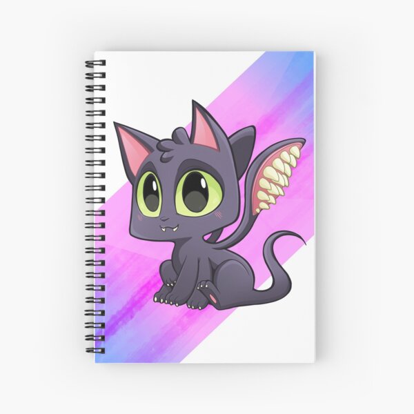 Baby Displacer Beast - Cute D&D Adventures Spiral Notebook