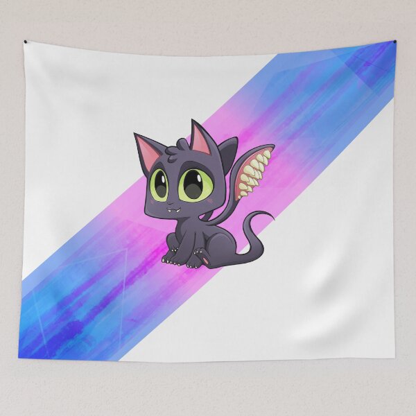 Item preview, Baby Displacer Beast - Cute D&D Adventures designed and sold by kickgirl.