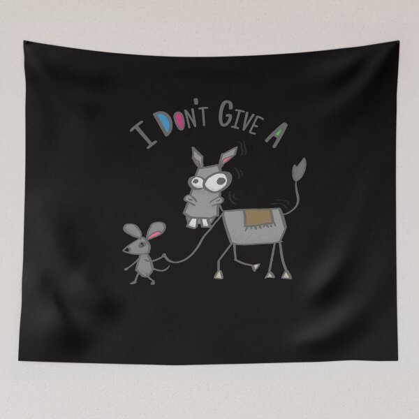 Item preview, I Don't Give A Rats Ass Mouse Walking Donkey Gift designed and sold by Toeffishirts.