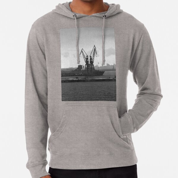 Cranes in the morning Lightweight Hoodie