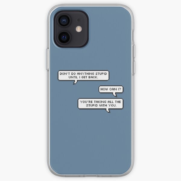 Cita de Steve y Bucky Funda blanda para iPhone