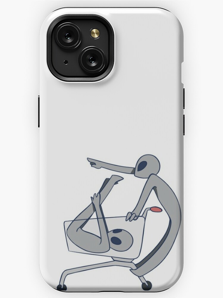 Alternate forms of Alien Transportation - Shopping Cart UFO | iPhone Case