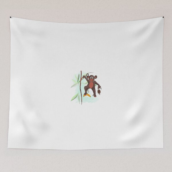 Item preview, Monkey Banana Coconut Leaf designed and sold by ultimatedigital.