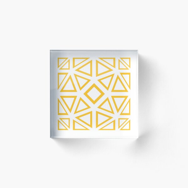 GMTRX gold F110 matrix Acrylic Block