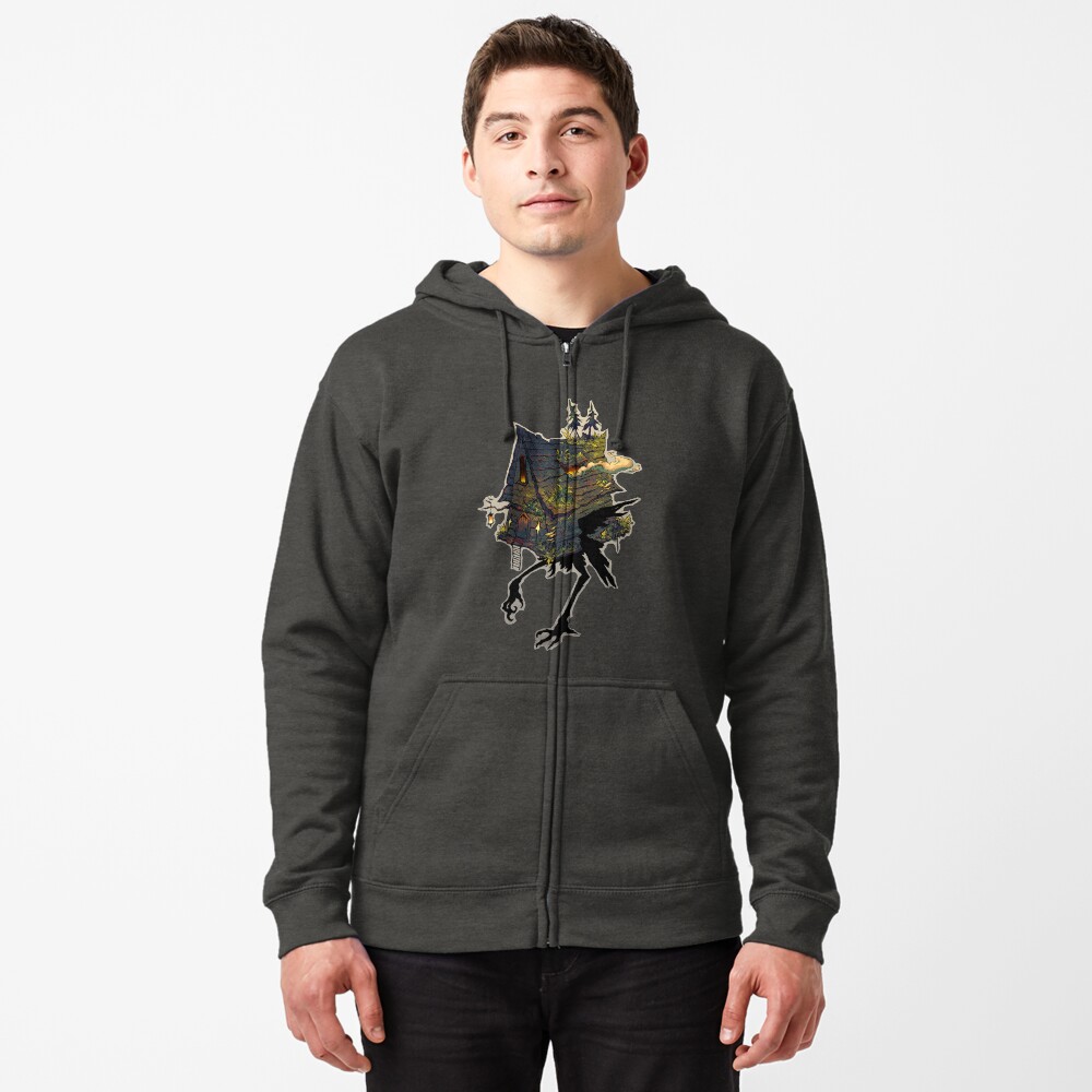 Item preview, Zipped Hoodie designed and sold by Barking-trees.