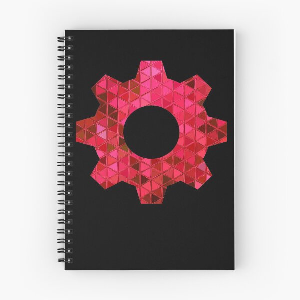 Item preview, Gear made of red polygons designed and sold by AndreasSteinweg.