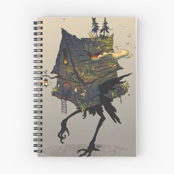 Item preview, Baba Yaga (Print) designed and sold by Barking-trees.
