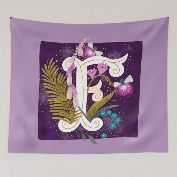 Item preview, Artsy Alphabet: F designed and sold by CynthiaFxo.