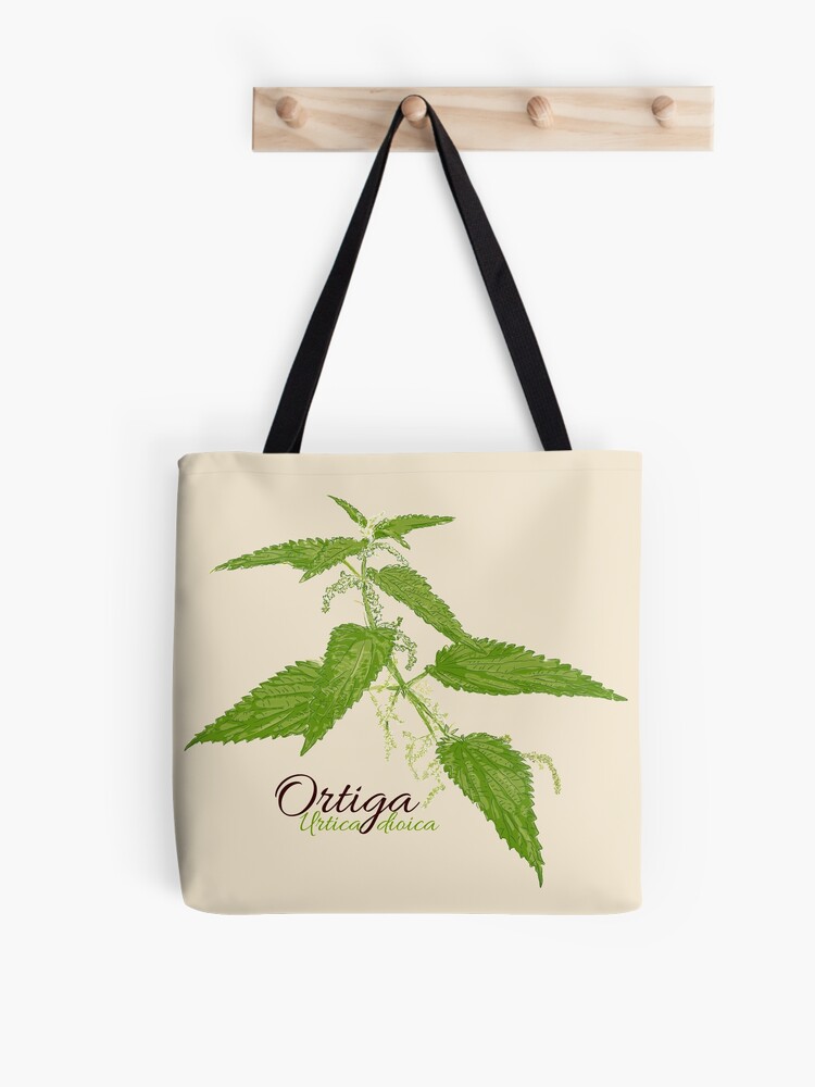 Bolsa de tela «Ortiga verde en flor» de Slownessi | Redbubble