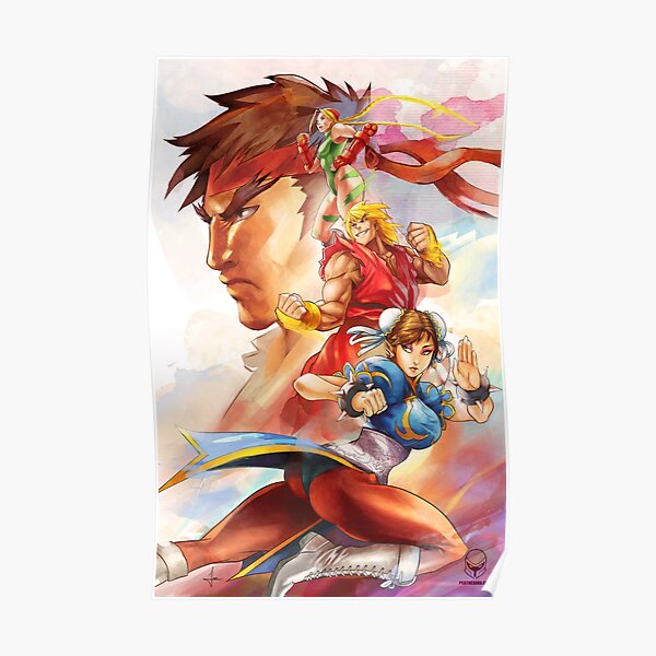 Hot Japan Anime Street Fighter Cammy Home Decor Poster Wall Scroll 8"x12" FL945 