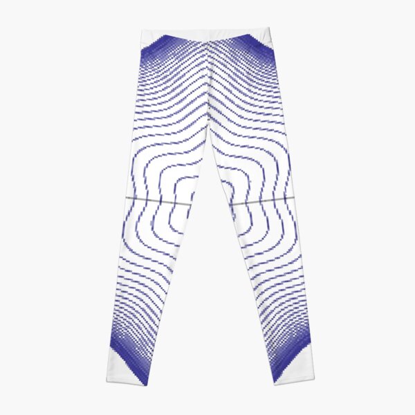 #Spiral, #twisting into the #star of #David Leggings