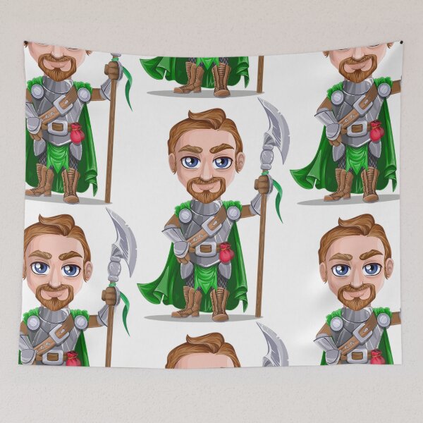 Item preview, Knight Drawing designed and sold by videogamegenius.