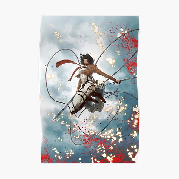 Mikasa SNK Poster