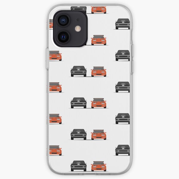 The Dodge Charger VS The Supra - Fast and Furious iPhone Soft Case