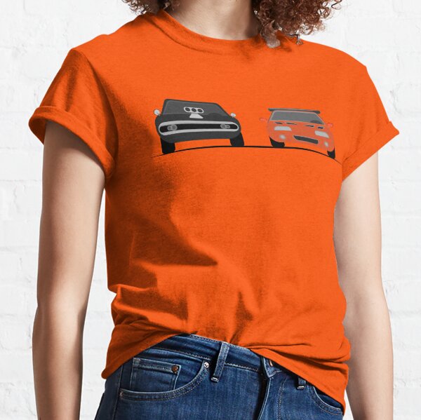 The Dodge Charger VS The Supra - Fast and Furious Classic T-Shirt