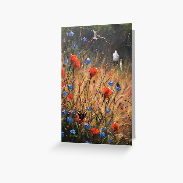 Item preview, Through a Summer Meadow designed and sold by The Art of Steve Sanderson.