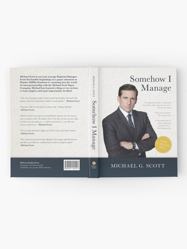 Alternate view of Somehow I Manage Hardcover Journal