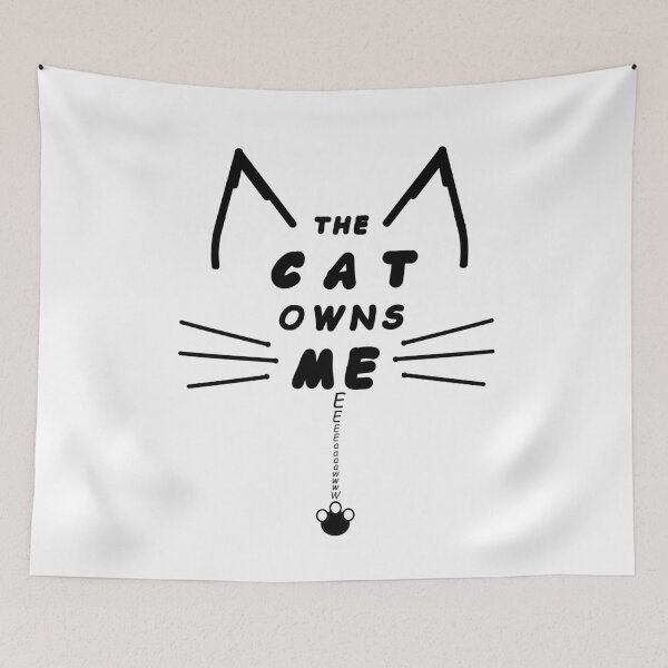Item preview, Cat Owns Me designed and sold by SidelineArt.