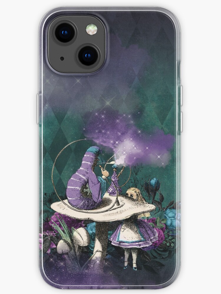 Alice In Wonderland Smoking Caterpillar Phone Case Iphone Case By Coreexpressions Redbubble