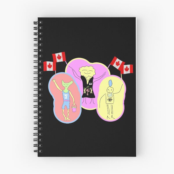 Item preview, The Rabarbers Happy Canadians designed and sold by Human Error Goods.