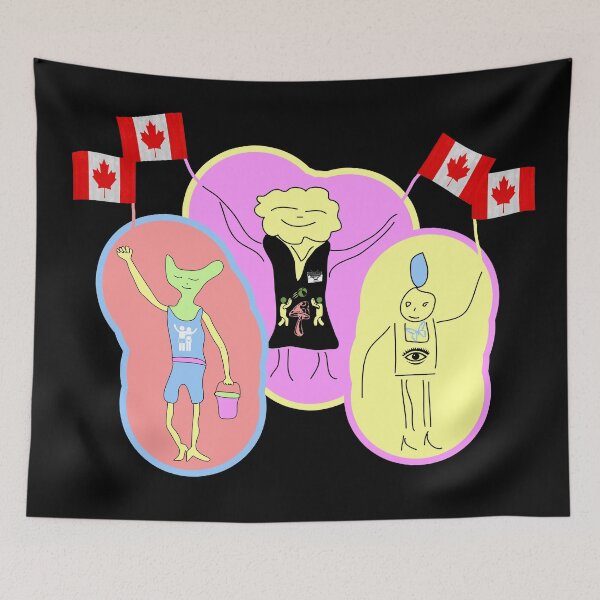Item preview, The Rabarbers Happy Canadians designed and sold by Rabarbers.