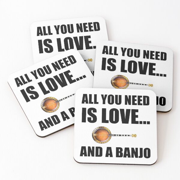 Item preview, All You Need Is Love And A Banjo Funny designed and sold by TheBestStore.